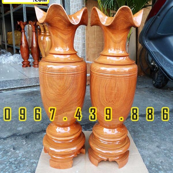 Lục Bình Gỗ Trang Trí
