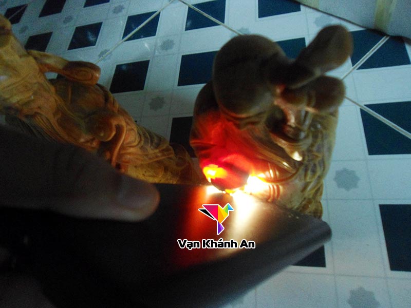 Phúc Lộc Thọ Tam Đa Gỗ Huyết Long