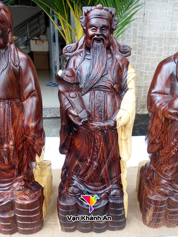 Tam Đa Phúc Lộc Thọ Gỗ