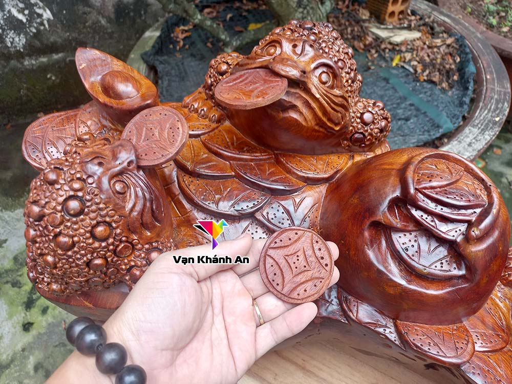 Tượng Cóc Ngậm Tiền