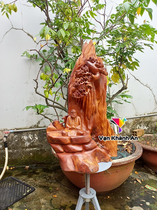 Tượng Đạt Ma Ngồi Thiền