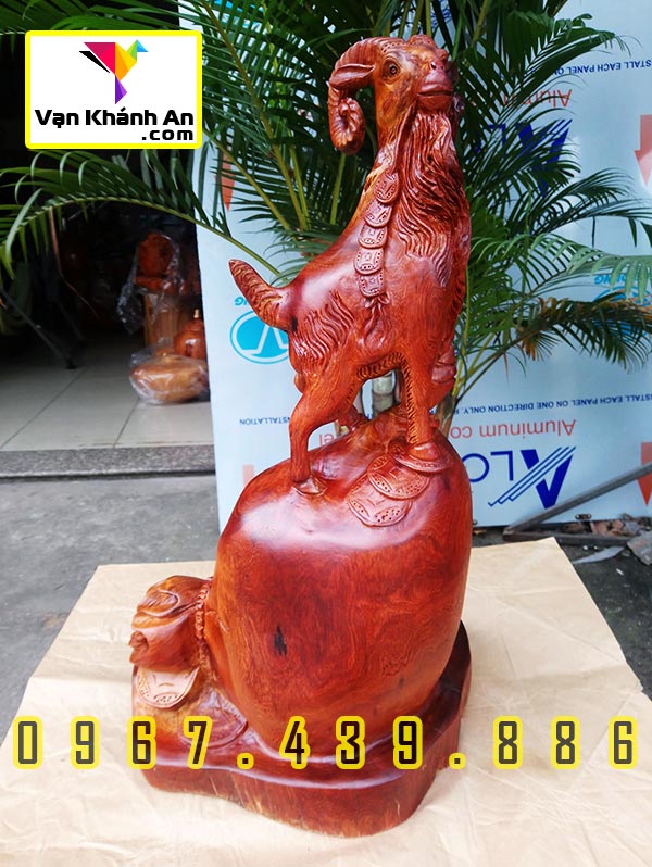 Tượng Dê Gỗ Đẹp