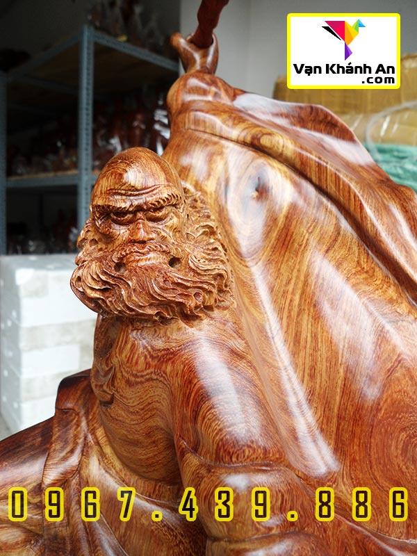 Tượng Gỗ Bồ Đề Đạt Ma