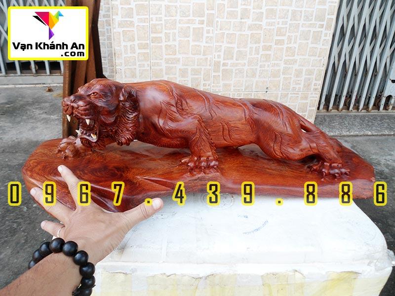 Tượng Gỗ Con Hổ Đẹp