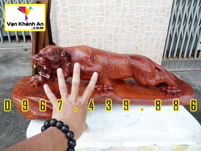 Tượng Gỗ Con Hổ Đẹp