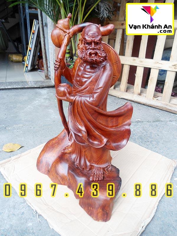 Tượng Gỗ Đạt Ma Sư Tổ Đẹp