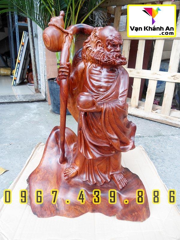 Tượng Gỗ Đạt Ma Sư Tổ Đẹp