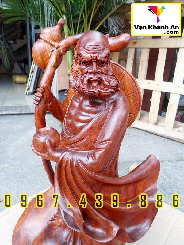Tượng Gỗ Đạt Ma Sư Tổ Đẹp