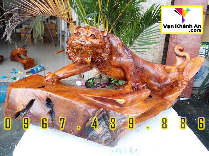 Tượng Hổ Bằng Gỗ Đẹp