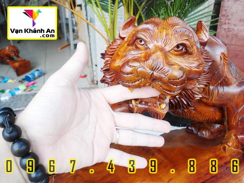 Tượng Hổ Bằng Gỗ Đẹp