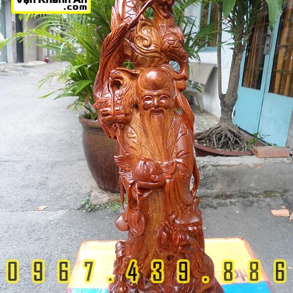 Tượng Ông Thọ Bằng Gỗ