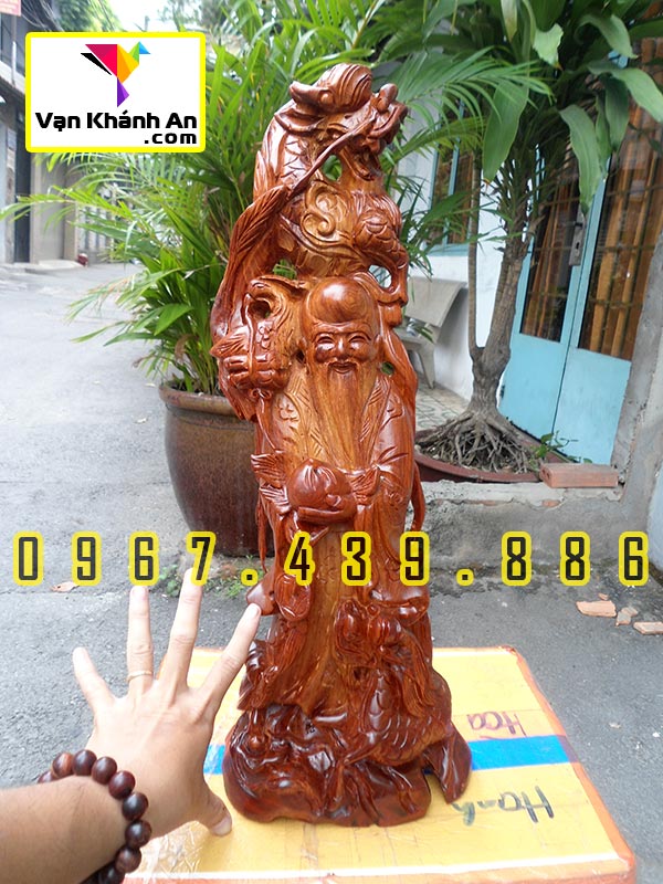Tượng Ông Thọ Bằng Gỗ
