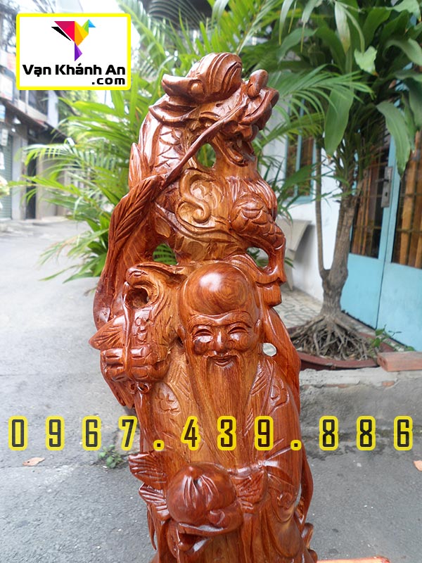 Tượng Ông Thọ Bằng Gỗ