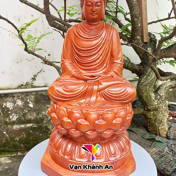 Tượng Phật Thích Ca Bằng Gỗ
