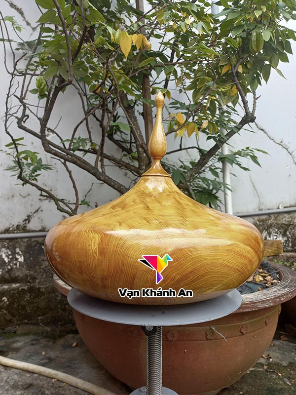 Bình Gỗ Phong Thuỷ Hút Lộc