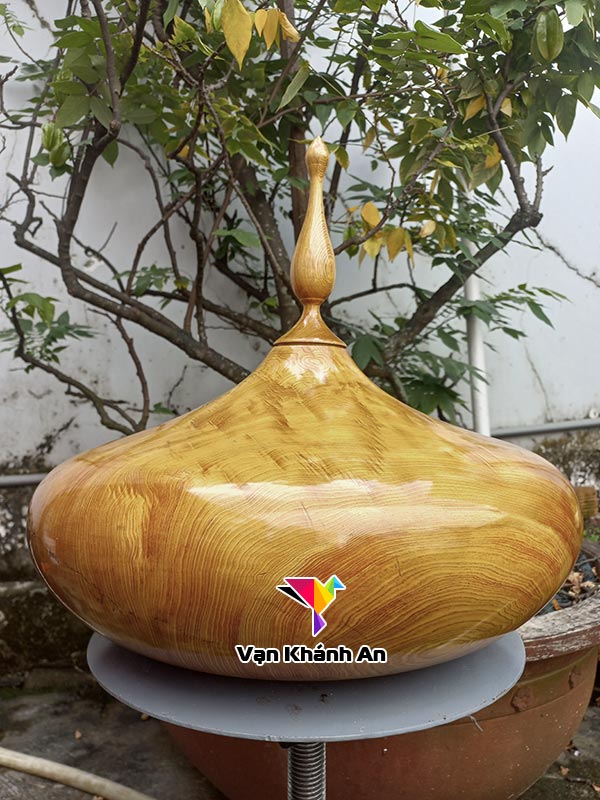 Bình Gỗ Phong Thuỷ Hút Lộc