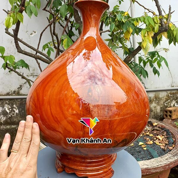 Bình Gỗ Phong Thuỷ Hút Tài Lộc