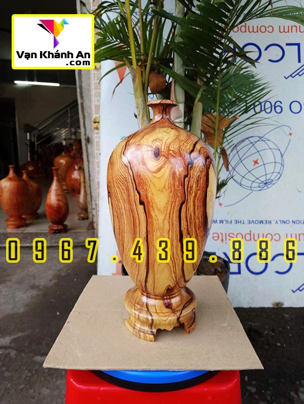Bình Hoa Gỗ Nghệ Thuật