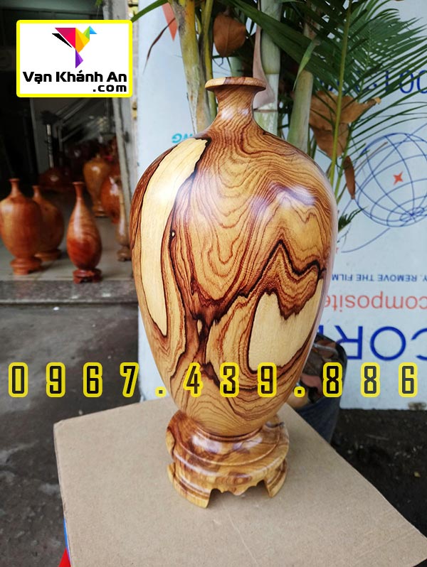 Bình Hoa Gỗ Nghệ Thuật