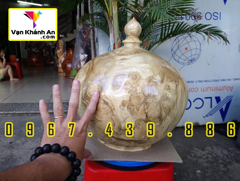 Bình Tài Lộc Gỗ Nu