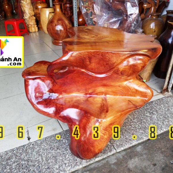 Ghế Đôn Gỗ Lũa