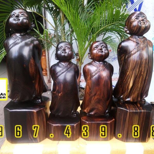 Tượng Chú Tiểu An Nhiên Decor