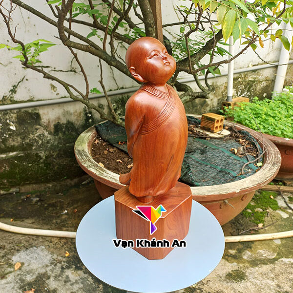 Tượng Gỗ Chú Tiểu An Nhiên