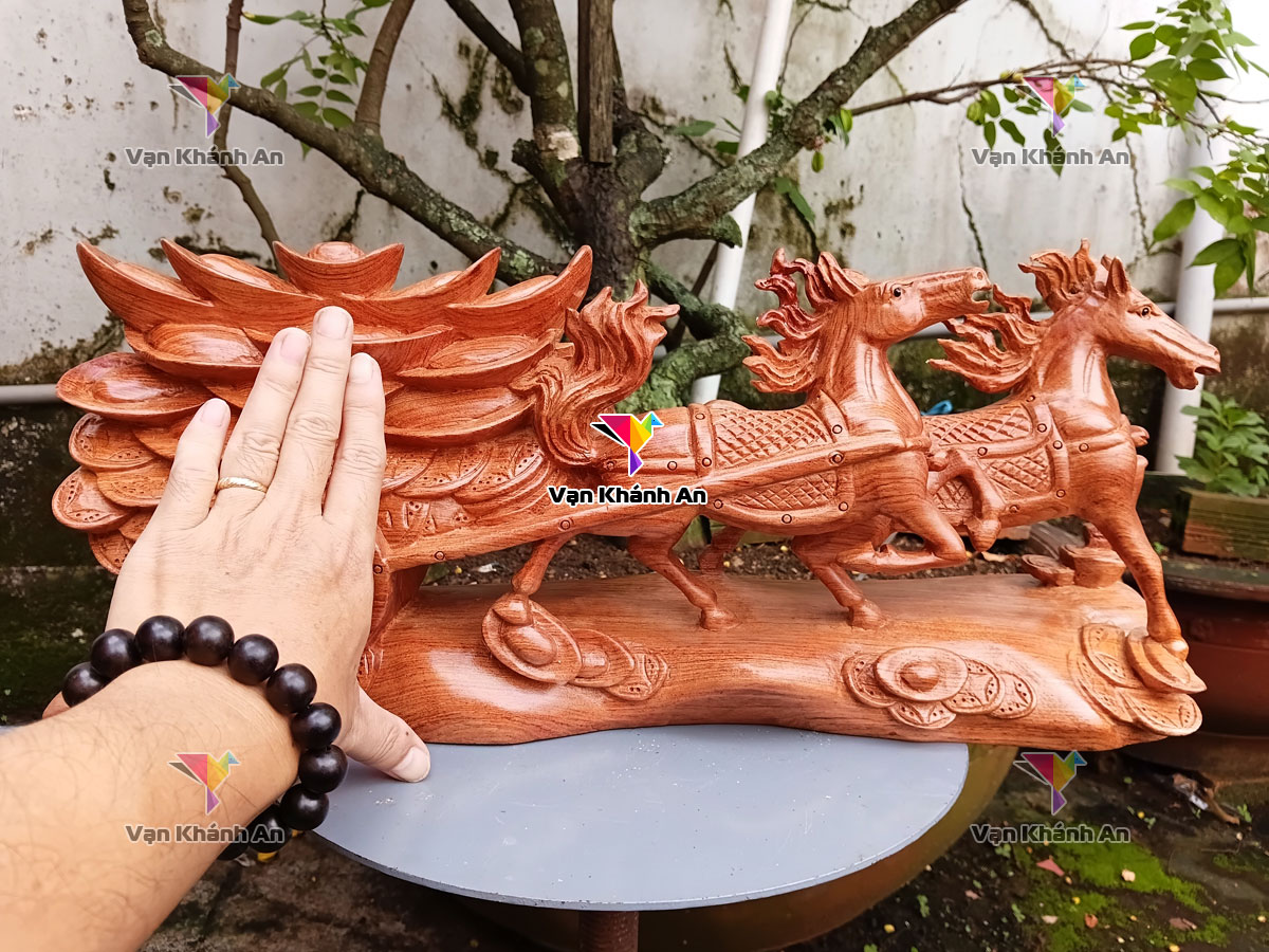 Tượng Song Mã Phong Thủy Để Bàn